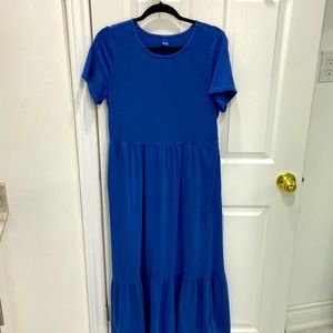 Cobalt Bohemian Maxi Dress
